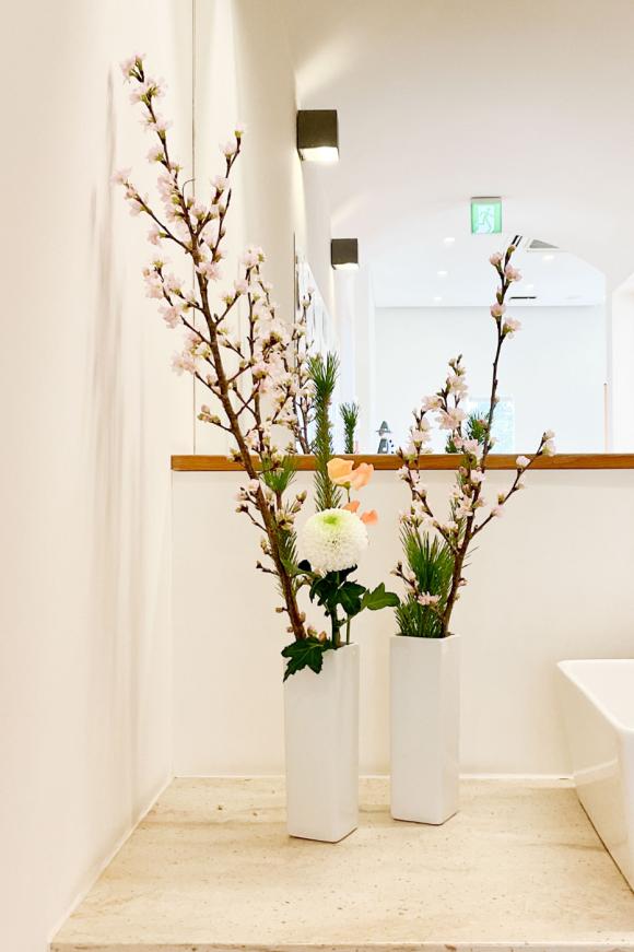 稲沢市グランツ歯科室で飾っている季節のお花