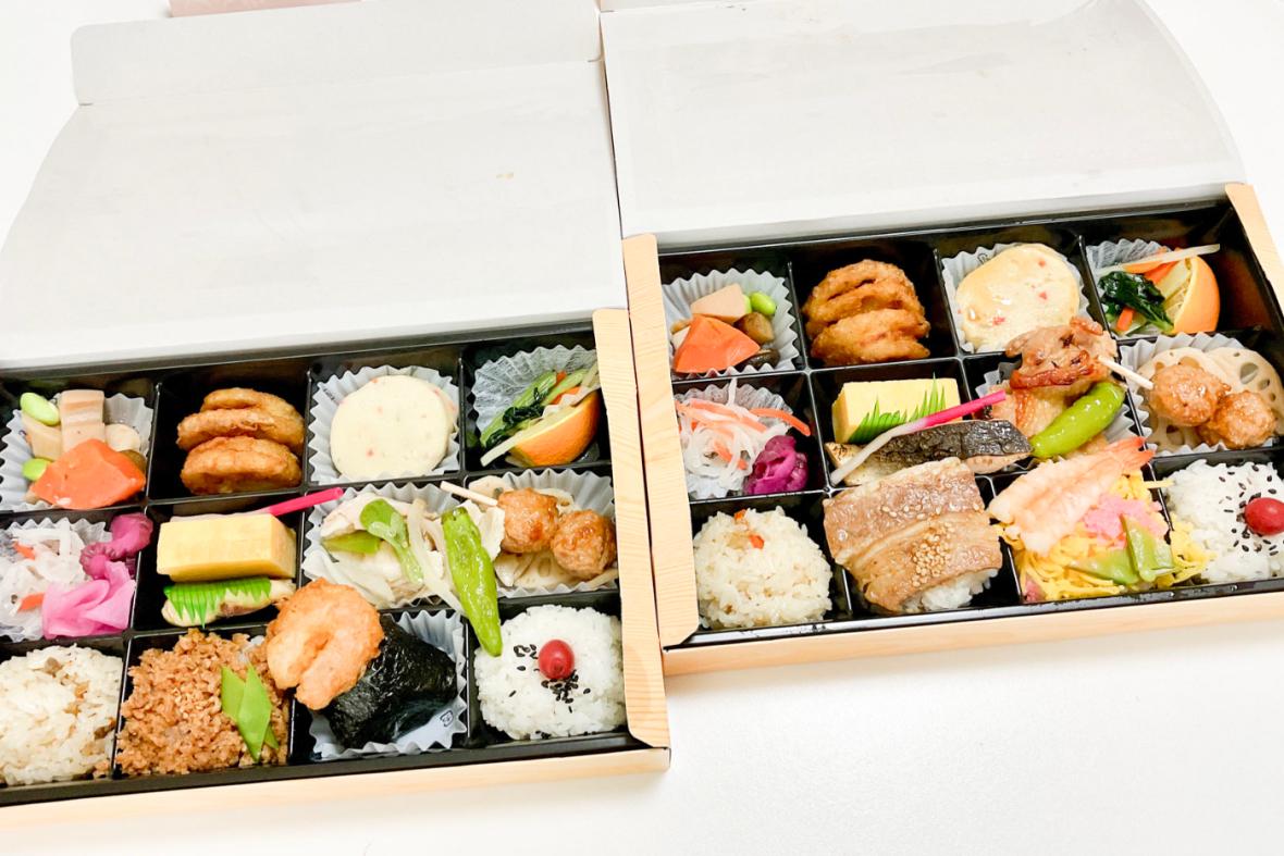 稲沢市グランツ歯科室ランチミーティングの割烹なが田さんのお弁当